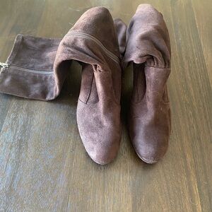 Brown Suede Women's Boots